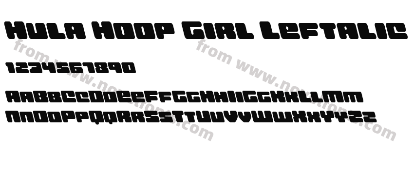 Hula Hoop Girl LeftalicPreview
