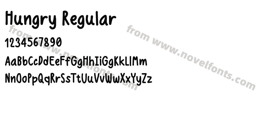 Hungry RegularPreview