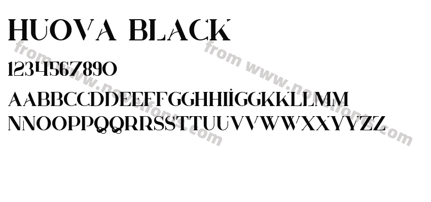 Huova BlackPreview