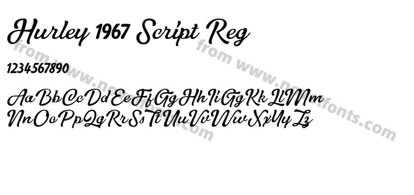 Hurley 1967 Script RegPreview