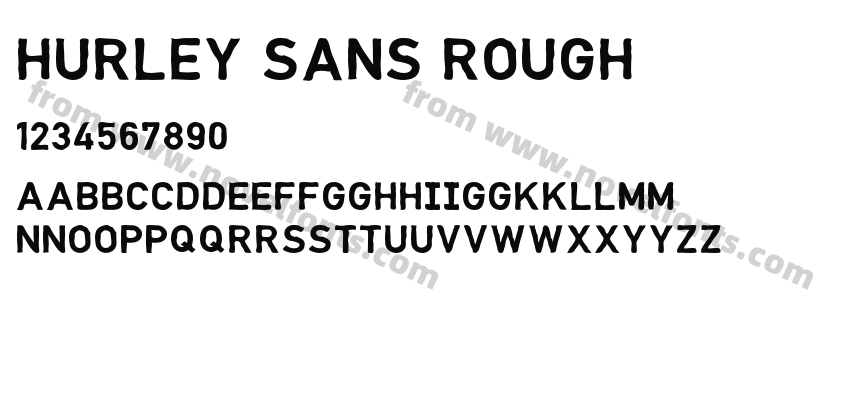 Hurley Sans RoughPreview