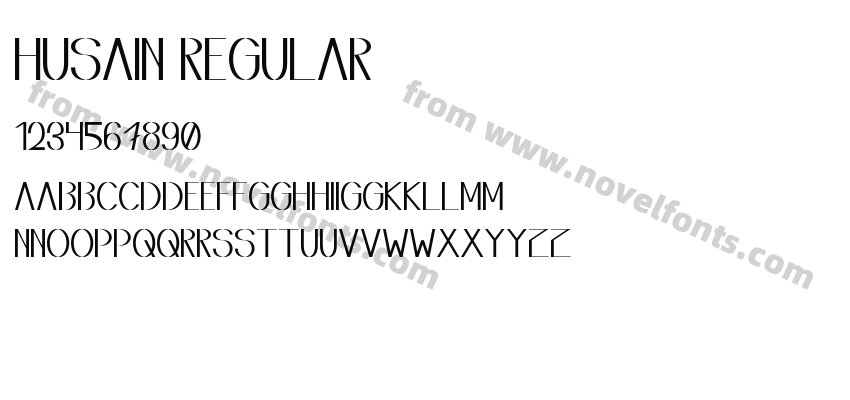 Husain RegularPreview