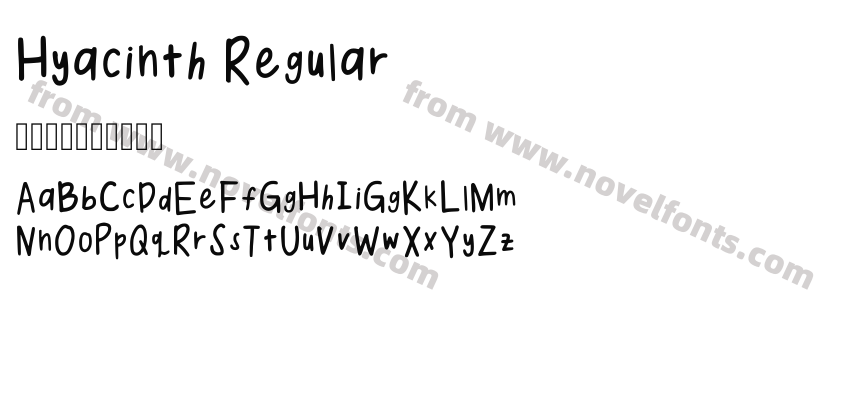 Hyacinth RegularPreview