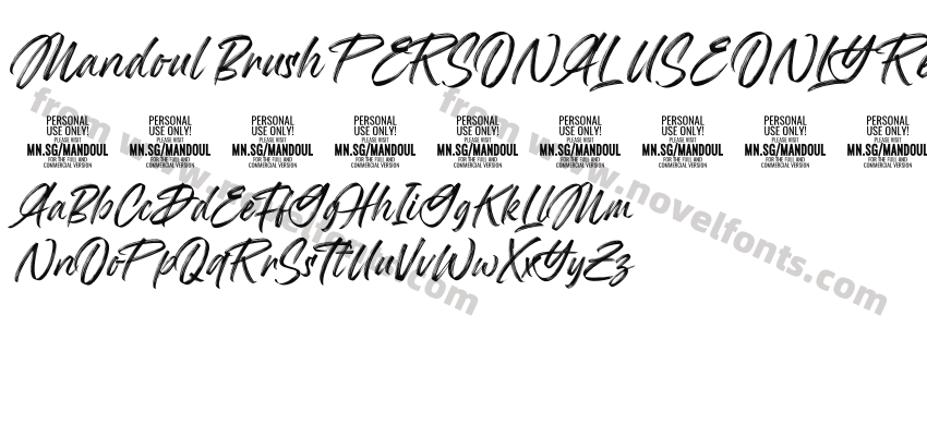 Mandoul Brush PERSONAL USE ONLY RegularPreview