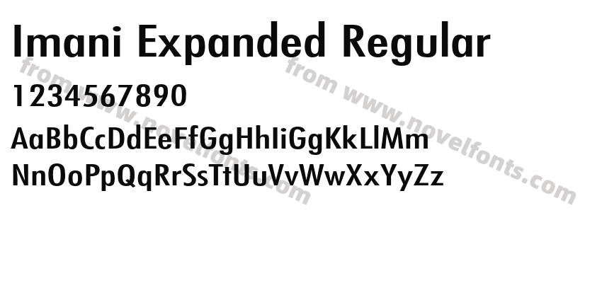 Imani Expanded RegularPreview