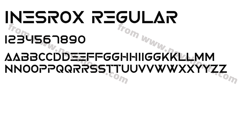 Inesrox RegularPreview