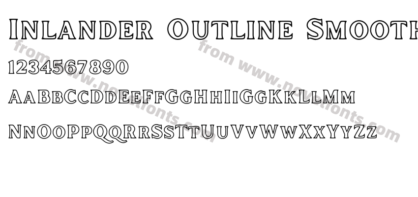 Inlander Outline SmoothPreview