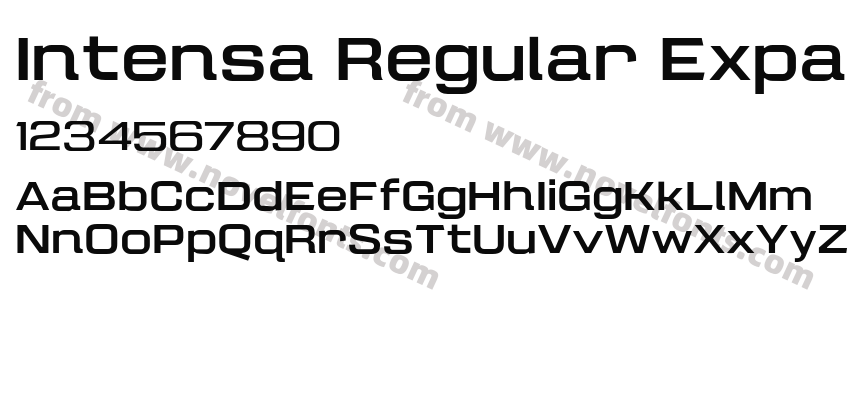 Intensa Regular ExpandedPreview