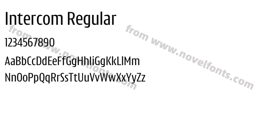 Intercom RegularPreview