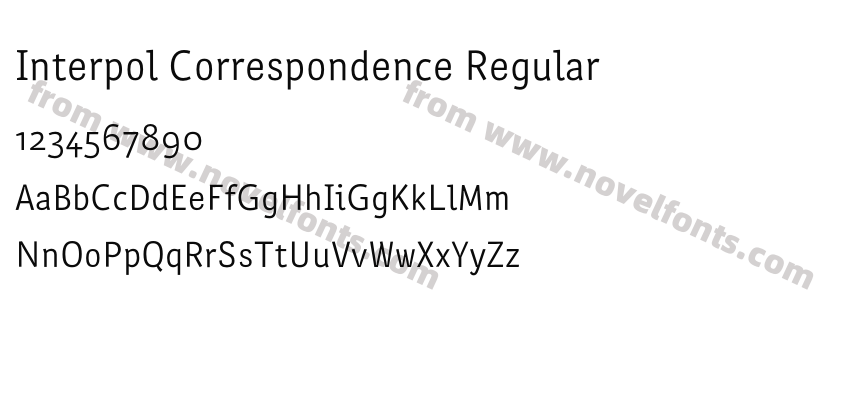 Interpol Correspondence RegularPreview