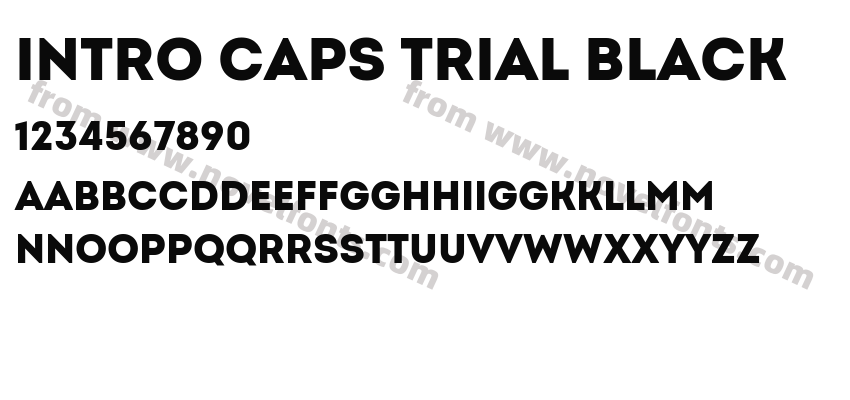 Intro Caps Trial BlackPreview
