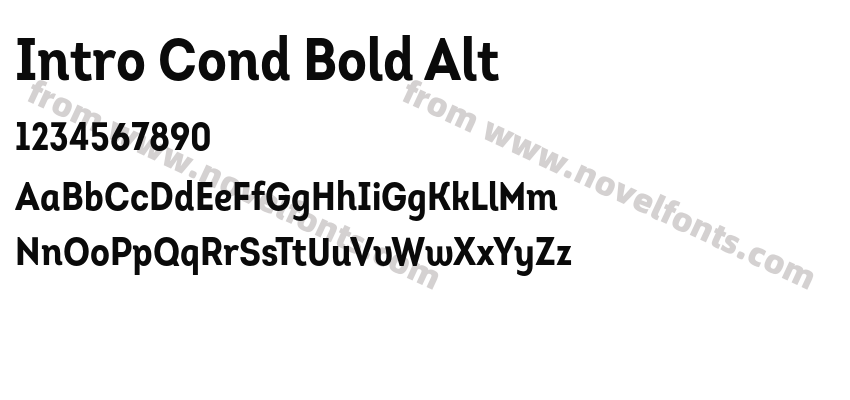 Intro Cond Bold AltPreview