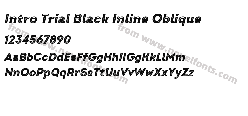 Intro Trial Black Inline ObliquePreview