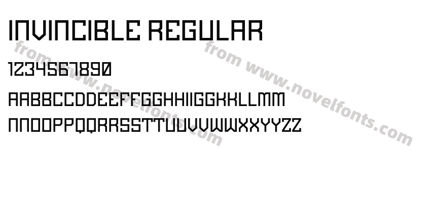 Invincible RegularPreview