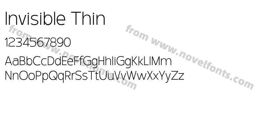 Invisible ThinPreview
