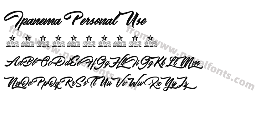 Ipanema Personal UsePreview