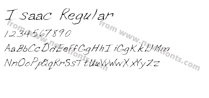 Isaac RegularPreview