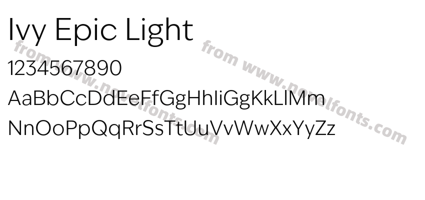 Ivy Epic LightPreview