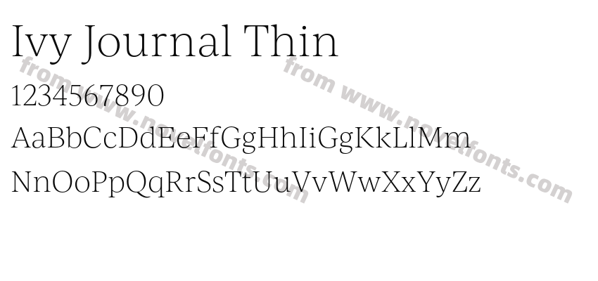 Ivy Journal ThinPreview