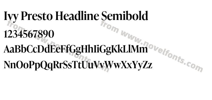Ivy Presto Headline SemiboldPreview
