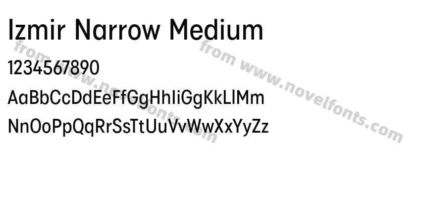Izmir Narrow MediumPreview