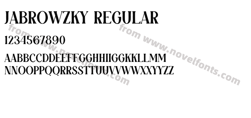 JABROWZKY RegularPreview
