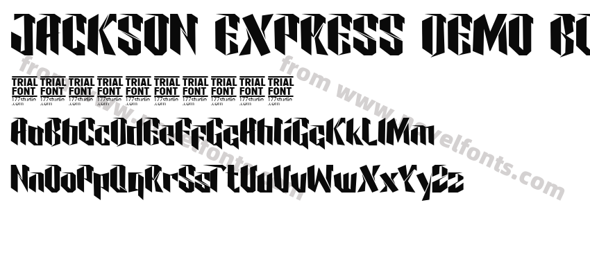 JACKSON EXPRESS DEMO BOLDPreview