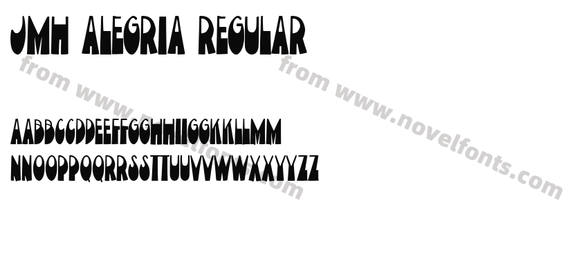 JMH Alegria RegularPreview