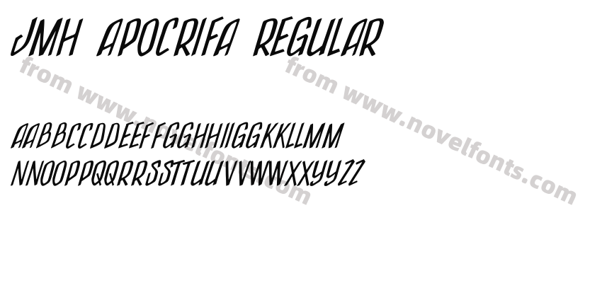 JMH Apocrifa RegularPreview