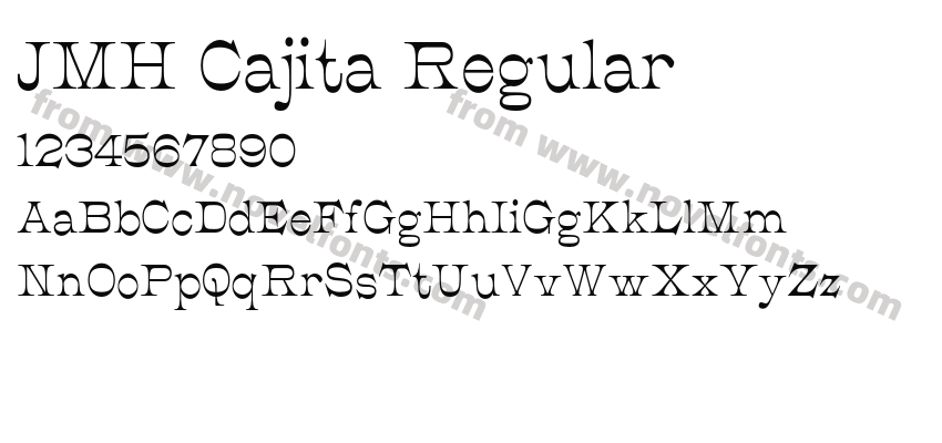 JMH Cajita RegularPreview