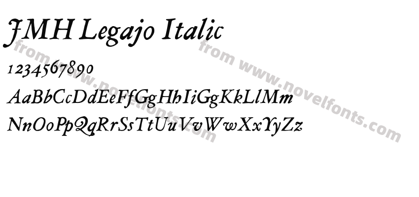 JMH Legajo ItalicPreview