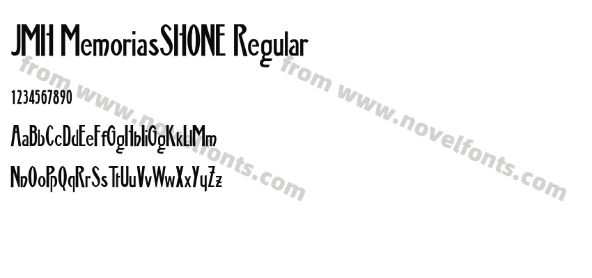 JMH MemoriasSHONE RegularPreview