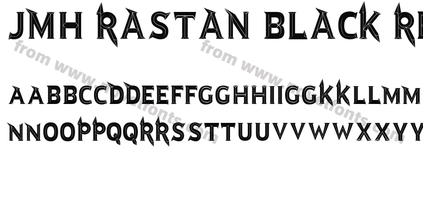 JMH Rastan Black RegularPreview
