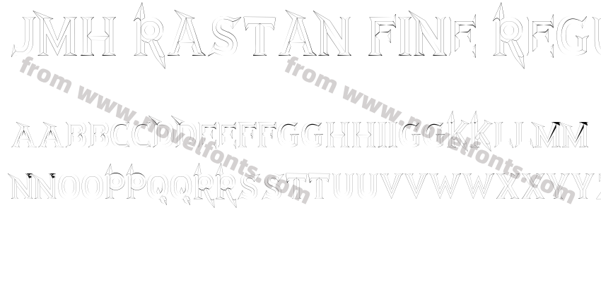 JMH Rastan Fine RegularPreview