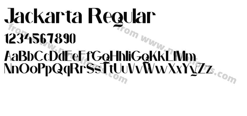 Jackarta RegularPreview