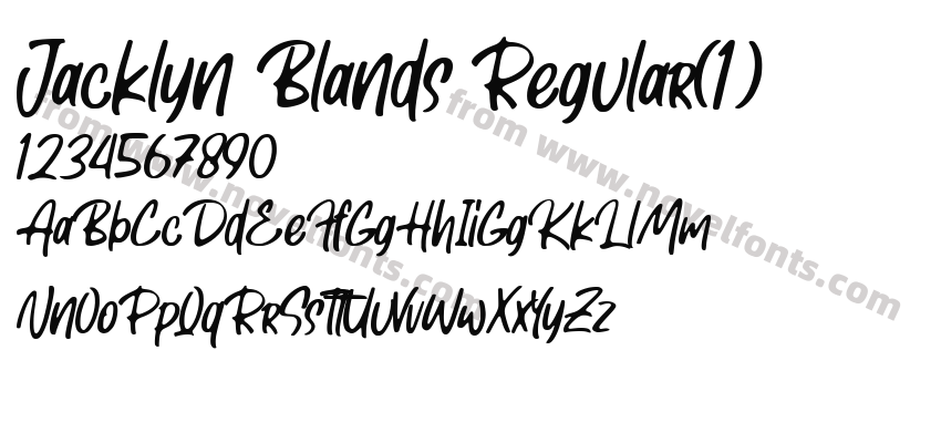 Jacklyn Blands RegularPreview