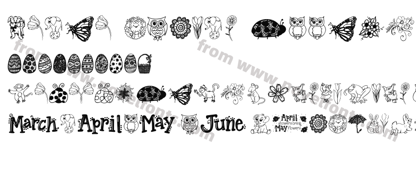 Janda Spring Doodles W95 RegPreview