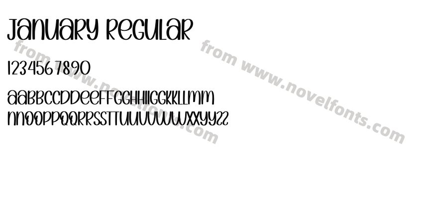 January RegularPreview