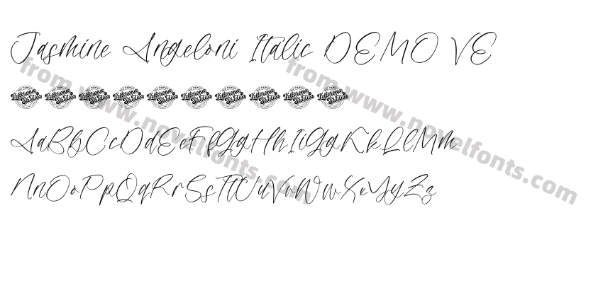 Jasmine Angeloni Italic DEMO VEPreview