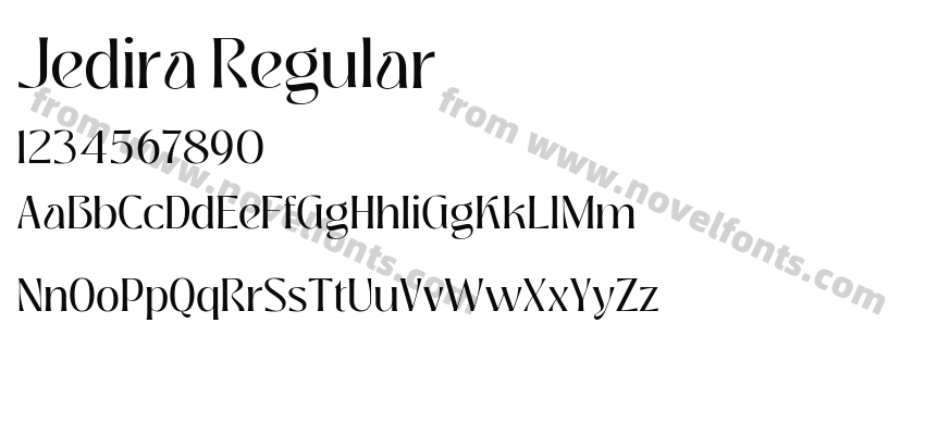 Jedira RegularPreview