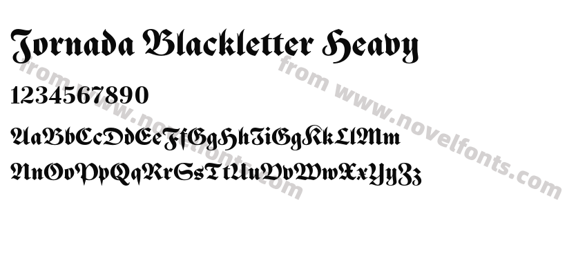 Jornada Blackletter HeavyPreview