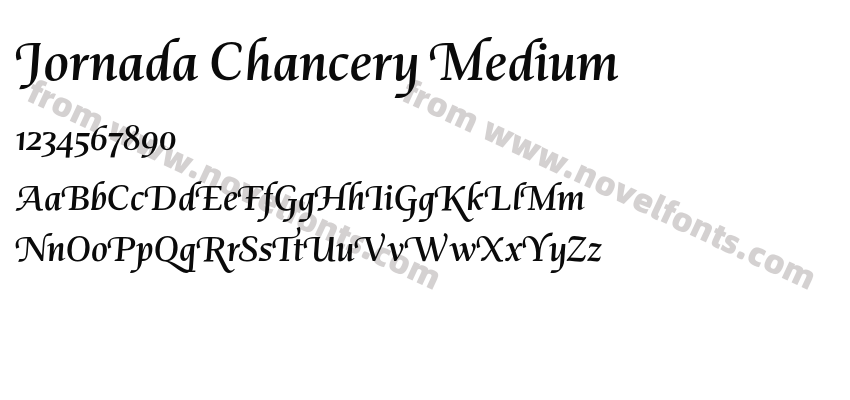 Jornada Chancery MediumPreview