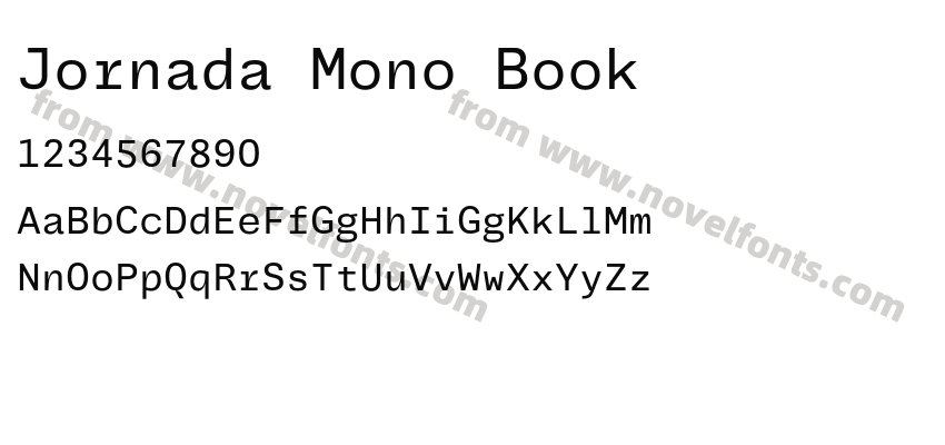 Jornada Mono BookPreview