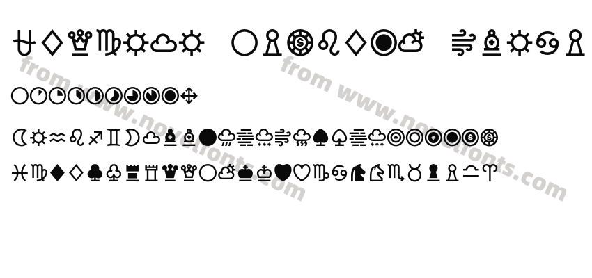 Jornada Symbols HeavyPreview