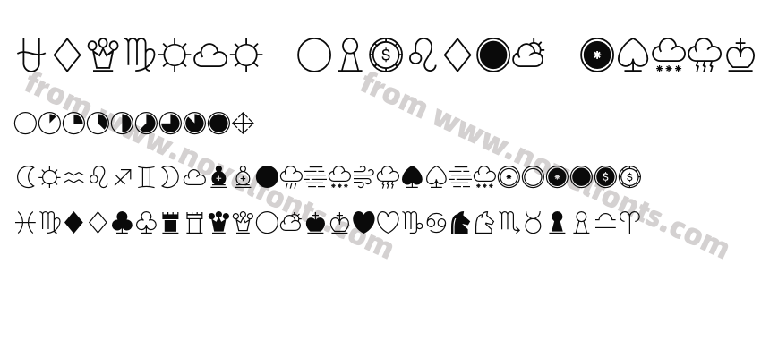 Jornada Symbols LightPreview
