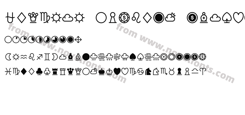 Jornada Symbols MediumPreview