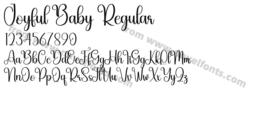 Joyful Baby RegularPreview