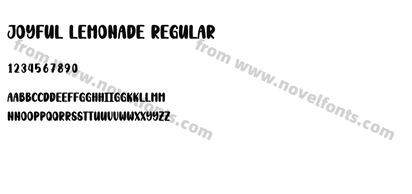 Joyful Lemonade RegularPreview