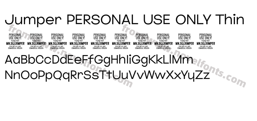 Jumper PERSONAL USE ONLY ThinPreview