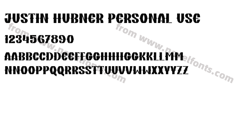Justin Hubner Personal UsePreview